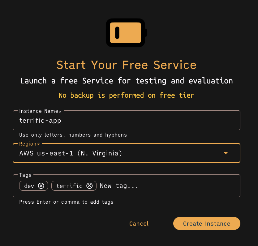 Service Provisioning: From Click to Code in Minutes